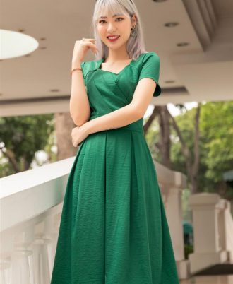 Yos 167(Đầm xanh) (Custom)